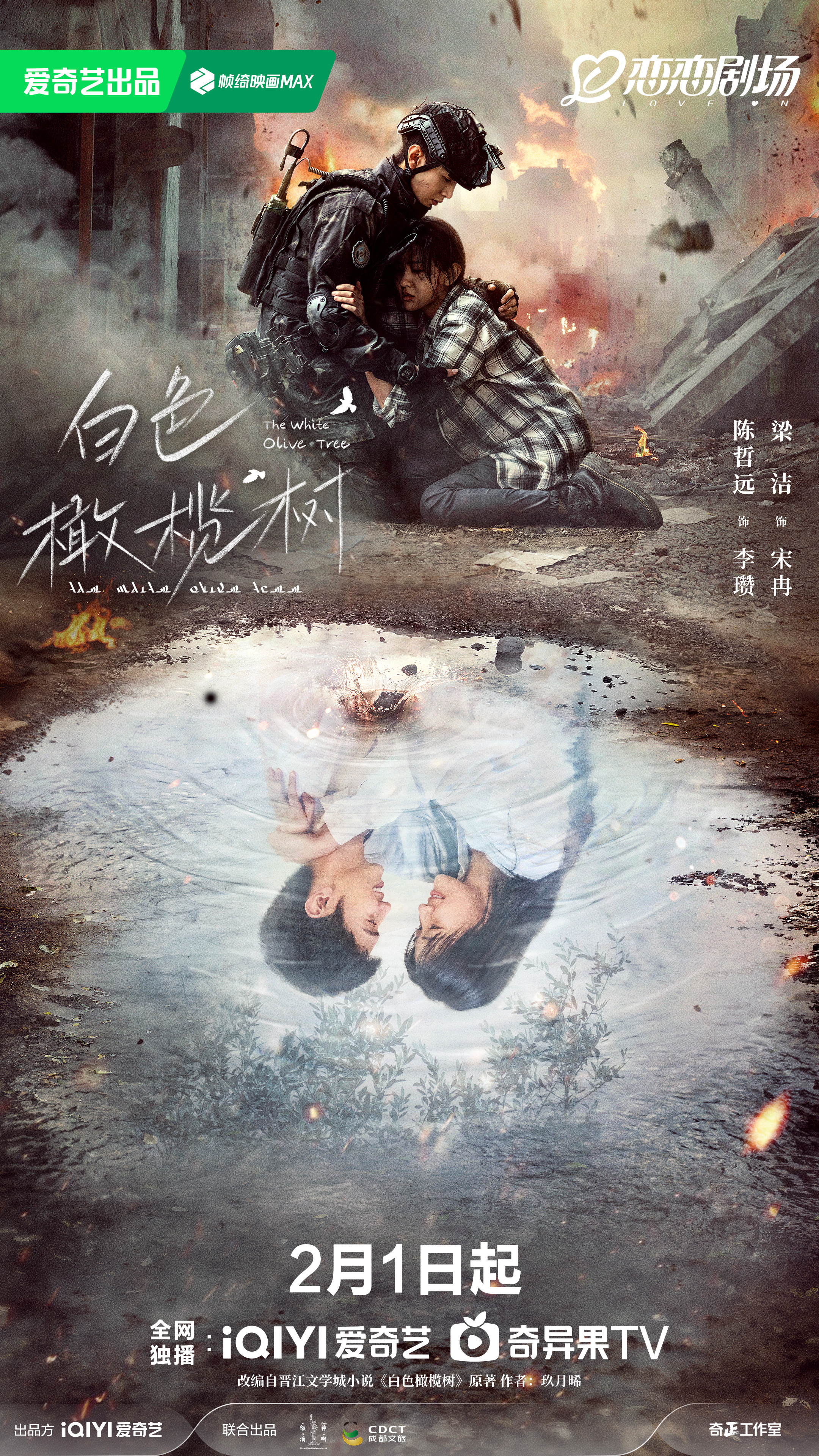 白色橄榄树的海报-正式海报 中国大陆