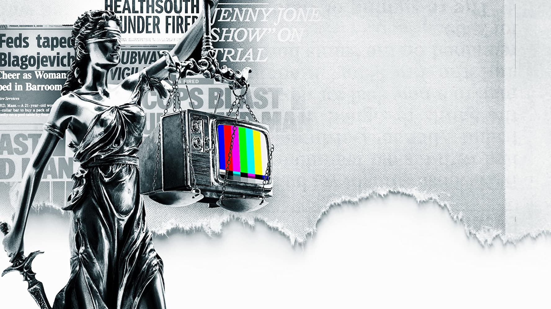 媒体审判的海报-预告海报