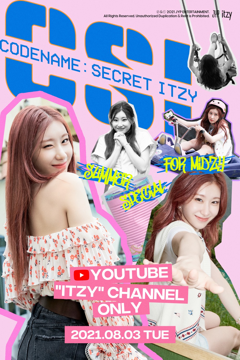 Codename : Secret ITZY 2的海报-正式海报