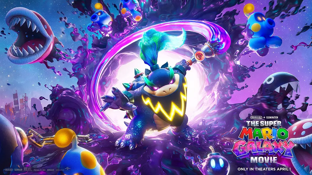 超级马力欧银河大电影的海报-正式海报 美国