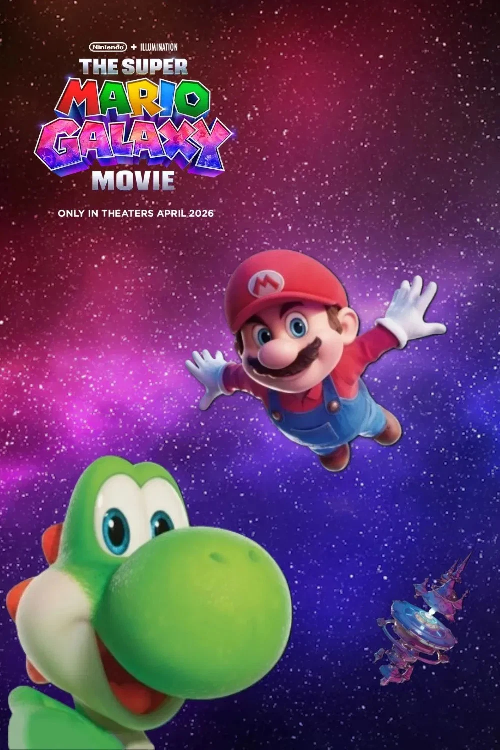 超级马力欧银河大电影的海报-其他海报 美国