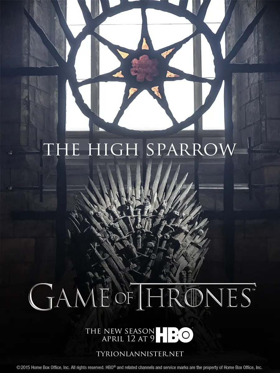 权力的游戏 第五季的海报-其他海报