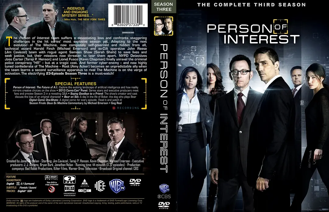 疑犯追踪 第三季的海报-其他海报