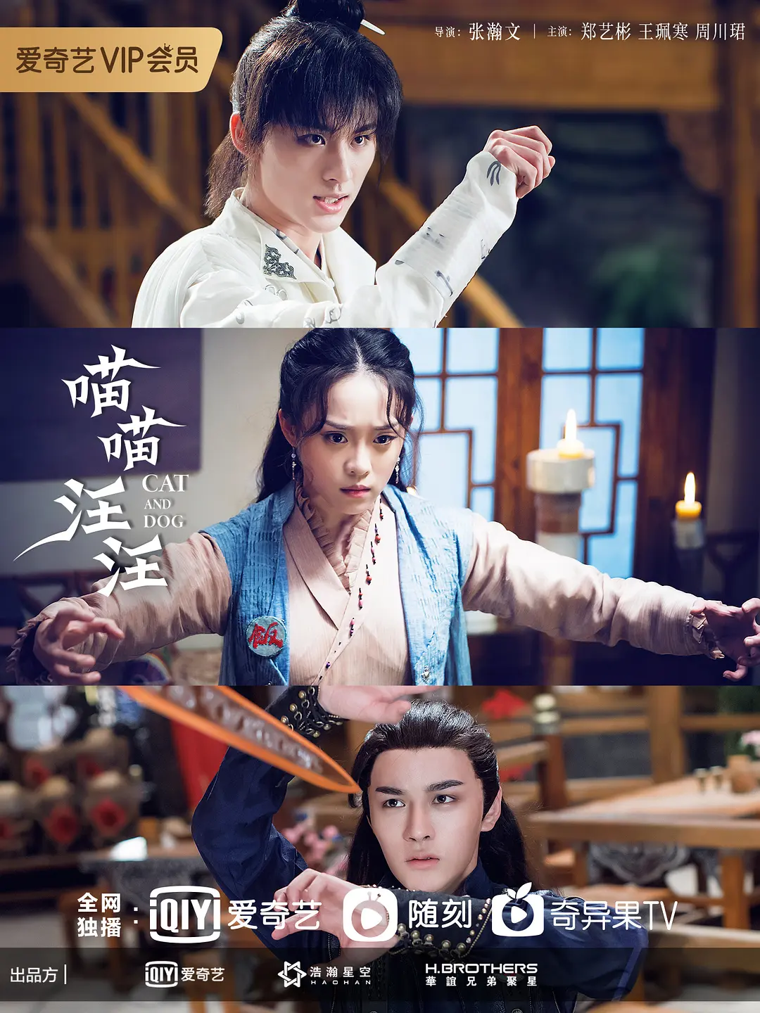 喵喵汪汪的海报-正式海报