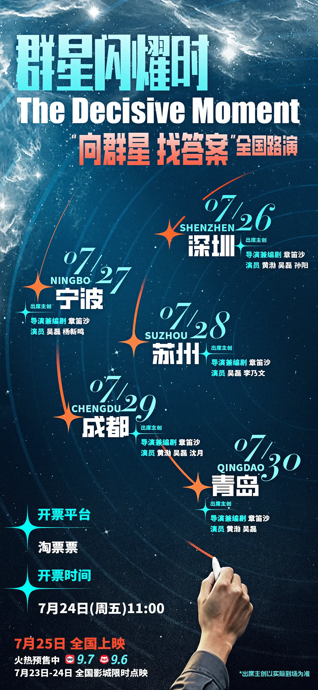 群星闪耀时的海报-其他海报 中国大陆