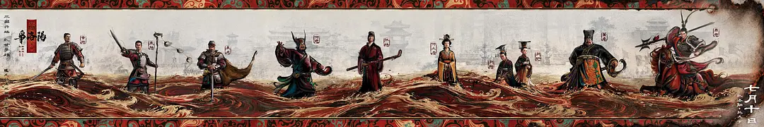 三国第一部：争洛阳的海报-角色海报 中国大陆