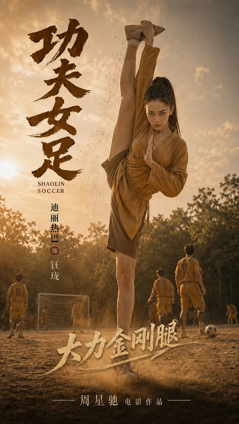 功夫女足的海报-其他海报
