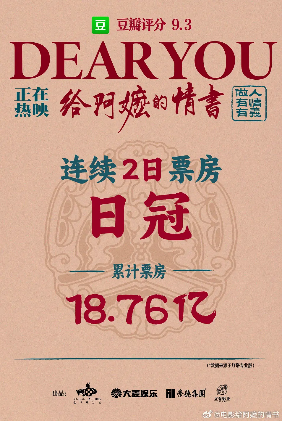 给阿嬷的情书的海报-其他海报 中国大陆