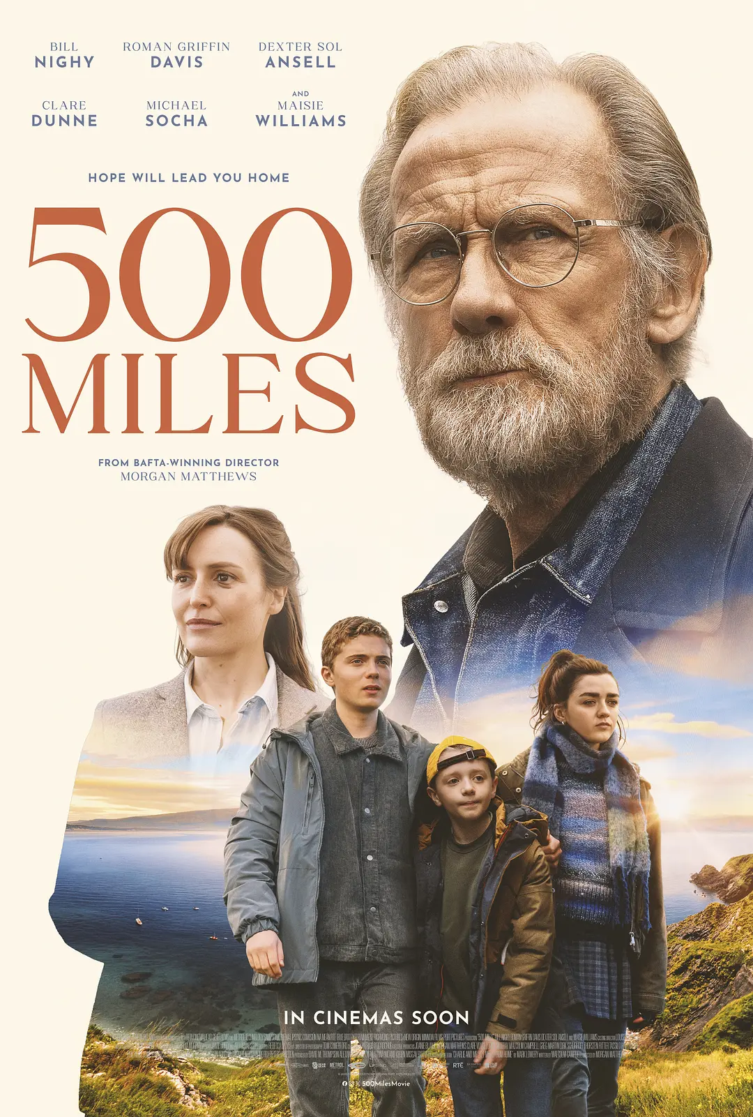 500英里的海报-正式海报 英国