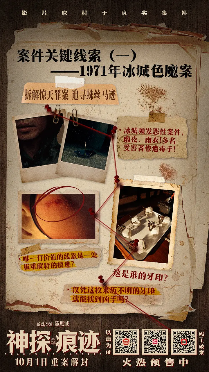 神探之痕迹‎的海报-其他海报 中国大陆