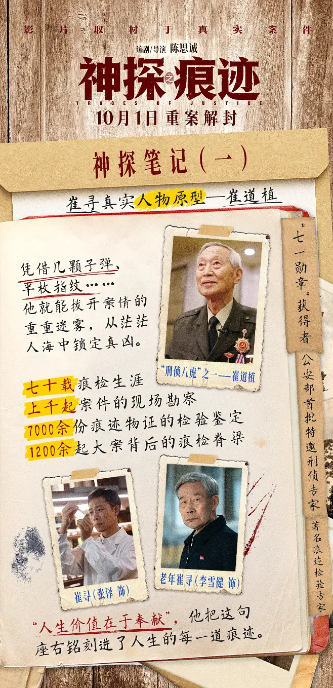 神探之痕迹‎的海报-其他海报 中国大陆