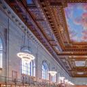 纽约公共图书馆总部翻新后的玫瑰主阅览室，纽约市 (© Sascha Kilmer/Getty Images)(20210523)