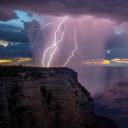 雷暴下的大峡谷国家公园，亚利桑那州 (© spkeelin/Getty Images)(20220323)