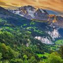 劳特布龙嫩山谷，瑞士阿尔卑斯山 (© Leonid Andronov/Getty Images)(20220325)