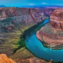 科罗拉多河上的马蹄湾，美国亚利桑那州 (© Michael Dunn/Getty Images)(20220414)