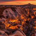 从观景台俯瞰格雷梅，格雷梅国家公园，土耳其卡帕多西亚省 (© Anton Petrus/Getty Images)(20220509)