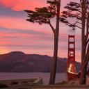 金门大桥和马林岬角，美国加利福尼亚州 (© Jeff Lewis/Tandem Stills + Motion)(20220527)